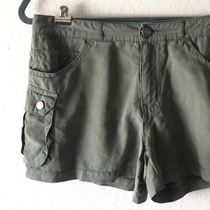 Anthropologie Sanctuary utility shorts